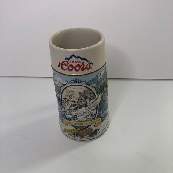 Coors Rocky Mountain  Legend Series Beer Stein - Picture 3 of 5